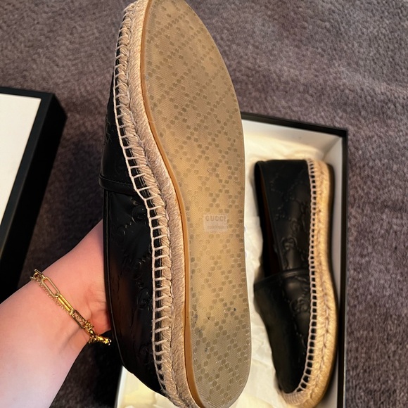 Gucci Black Espadrilles - Picture 4 of 5